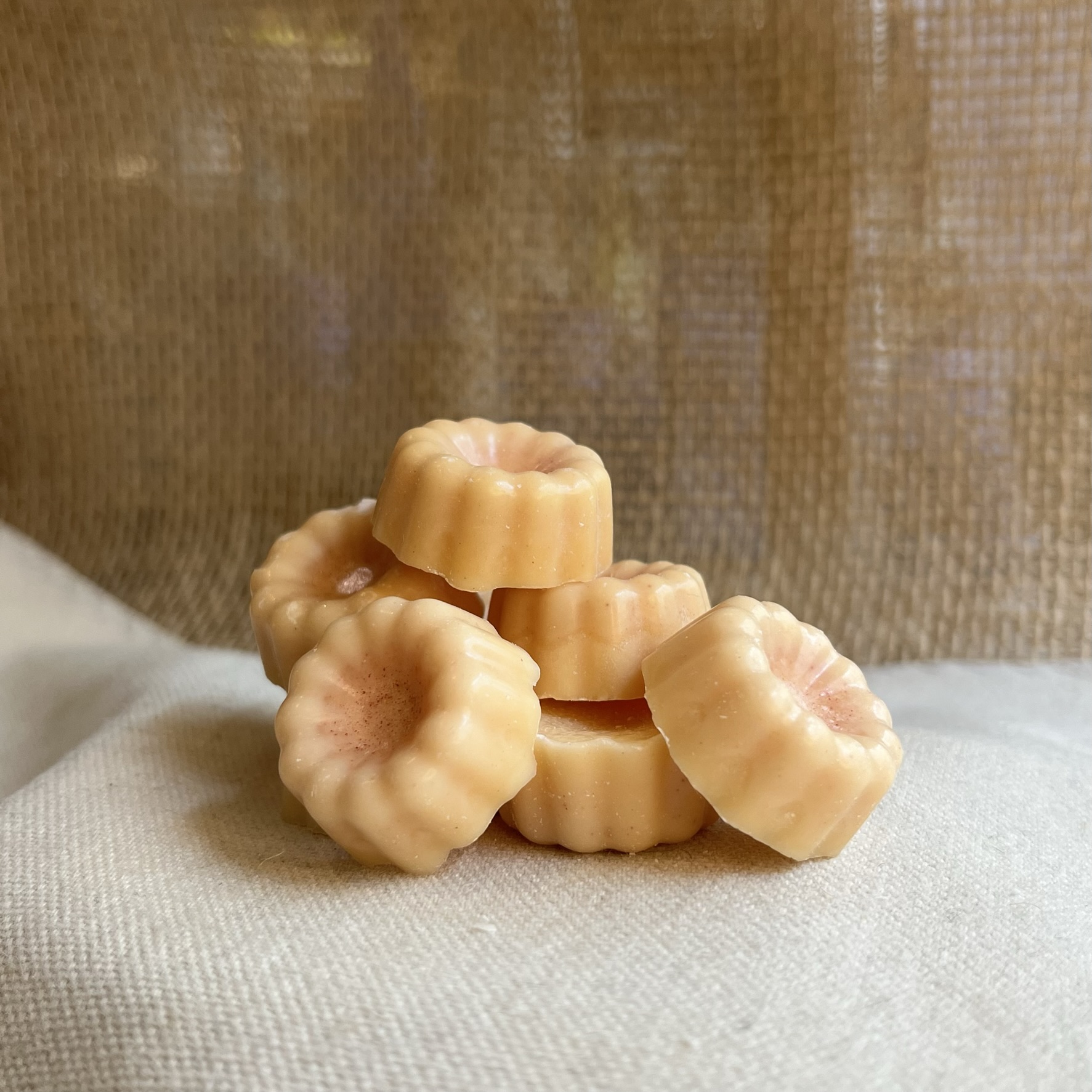 Lots de 2 fondants de bougie - Fleur d'oranger – Image 2