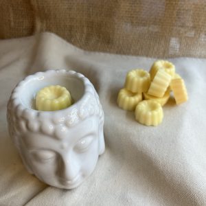 Lots de 2 fondants de bougie - Citron