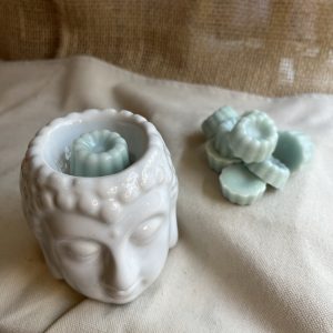 Lots de 2 fondants de bougie - Marine