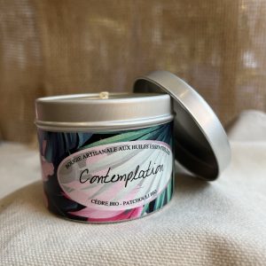 Bougie huiles essentielles - Contemplation