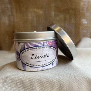 Bougie huiles essentielles - Sérénité
